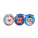 Flashing Nose Christmas Baubles 3 Pk Christmas Baubles, Ornaments & Tinsel Snow White   