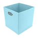 Home Collection Cube Storage With Handle 30cm Storage Boxes Home Collection Blue  