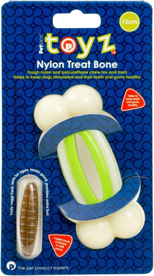 Petface Toyz Nylon Treat Bone Chew Toy Dog Toy Petface   