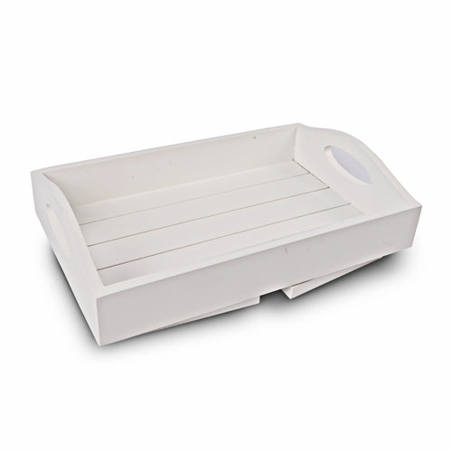 Home Collection White Wooden Sofa & Breakfast Tray Home Decoration Home Collection   