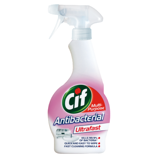 Cif Antibacterial Spray 450ml Anti Bacterial Cleaners Cif   