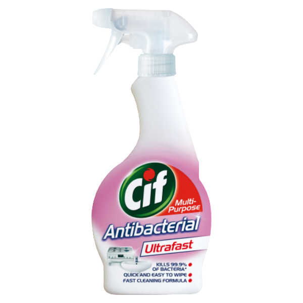 Cif Antibacterial Spray 450ml Anti Bacterial Cleaners Cif   