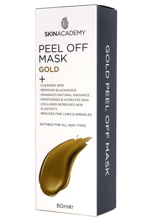 Skin Academy Peel Off Face Mask Gold 80ml Face Masks skin academy   