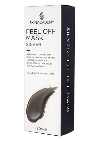 Skin Academy Peel Off Face Mask Silver 80ml Face Masks skin academy   