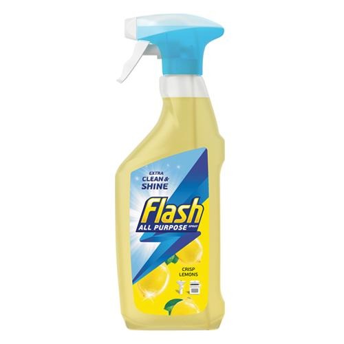 Flash Crisp Lemons All-Purpose Cleaning Spray 469ml Multi purpose Cleaners Flash   