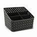 Medium Home Collection Multi-Compartment Organiser Assorted Colours Storage Baskets Home Collection Black  