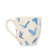 Watercolour Blue Bird Motif Mug Mugs FabFinds   