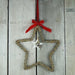 Wicker Star Christmas Decoration Natural 30cm Christmas Festive Decorations The Satchville Gift Company   