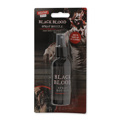 Murder Motel Black Blood Spray Bottle 70ml Halloween Accessories otl   