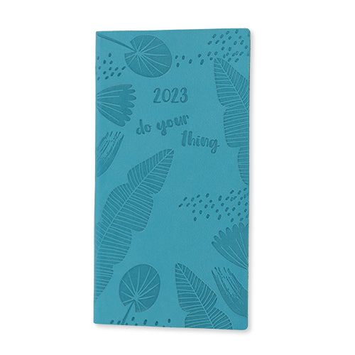 2023 Slim Do Your Thing Teal Diary Diary FabFinds   