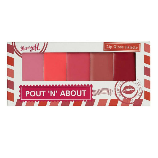Barry M Pout N About Lip Gloss Palette 9g Lip Gloss Barry M   