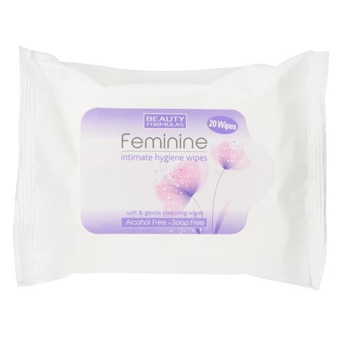 Beauty Formulas Intimate Feminine Hygiene Wipes 20’s Feminine Care beauty formulas   