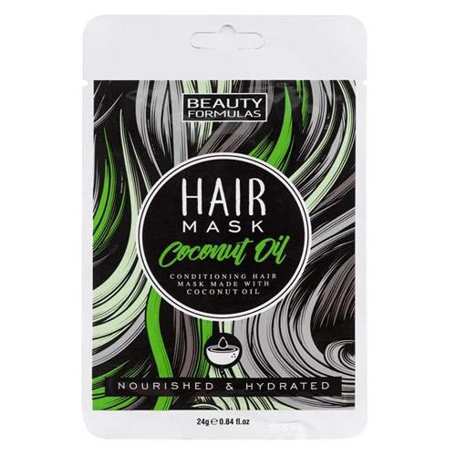 Beauty Formulas Coconut Oil Hair Mask 24g Sachet Hair Masks, Oils & Treatments beauty formulas   