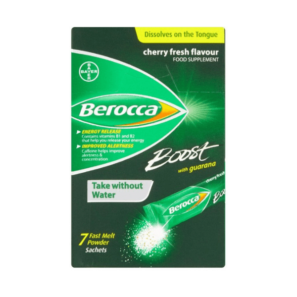 Berocca Boost Fast Melt Powder (7 Sachets) Food Items Berocca   