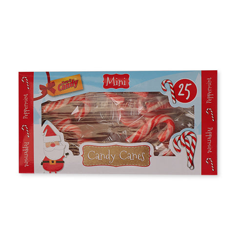 Peppermint Mini Candy Canes 25 Pk Christmas Accessories FabFinds   