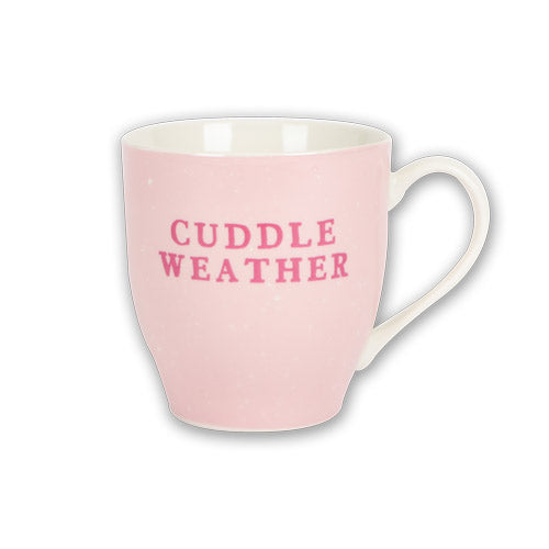 Cuddle Weather Pink Hugga Mug Mugs FabFinds   