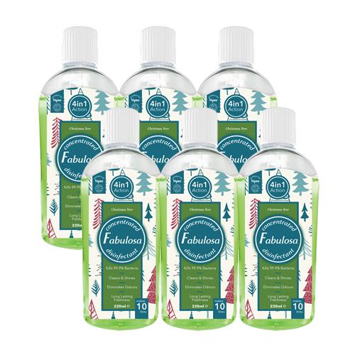 Fabulosa Christmas Tree Concentrated Disinfectant 220ml Case Of 6 Fabulosa Disinfectant Fabulosa   