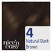 Clairol Nice n Easy Hair Colour in Natural Dark Brown 4 Hair Dye clairol   
