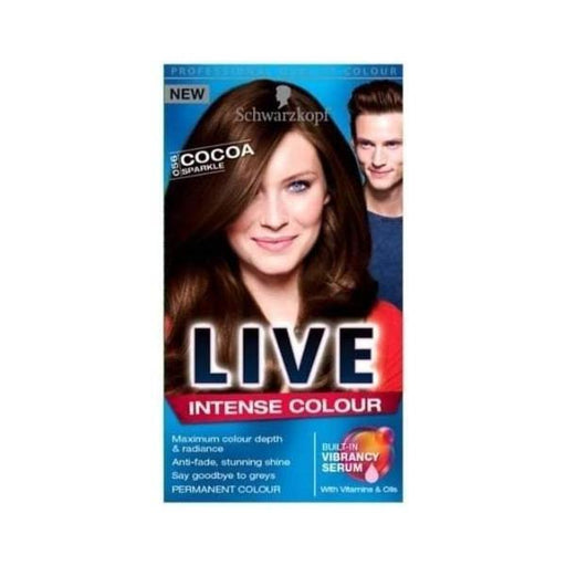 Schwarzkopf Live Intense Colour 056 Cocoa Sparkle Permanent Hair Dye Hair Dye schwarzkopf   