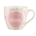 Cosy Floral Pink Ceramic Personalised Mug Assorted Styles Mugs Mulberry Studios Anne  