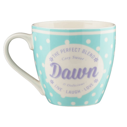 Cosy Spotty Ceramic Personalised Mug Assorted Styles Mugs Mulberry Studios   