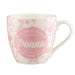 Cosy Floral Pink Ceramic Personalised Mug Assorted Styles Mugs Mulberry Studios Donna  