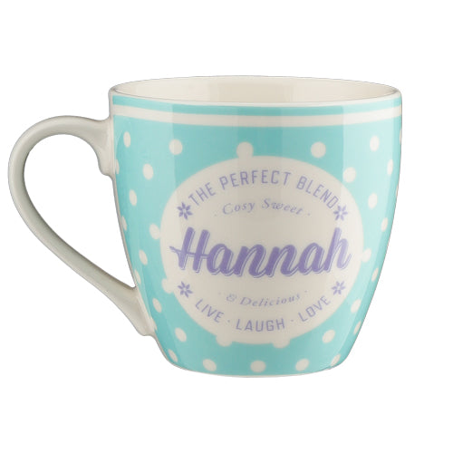 Cosy Spotty Ceramic Personalised Mug Assorted Styles Mugs Mulberry Studios   