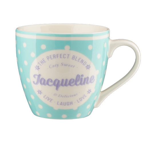 Cosy Spotty Ceramic Personalised Mug Assorted Styles Mugs Mulberry Studios Jacqueline  