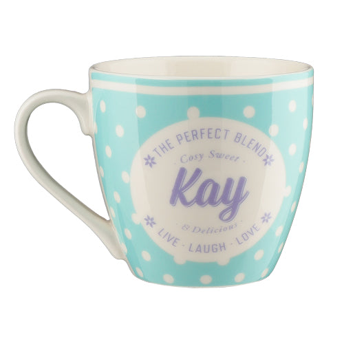 Cosy Spotty Ceramic Personalised Mug Assorted Styles Mugs Mulberry Studios   