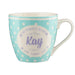 Cosy Spotty Ceramic Personalised Mug Assorted Styles Mugs Mulberry Studios Kay  