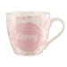 Cosy Floral Pink Ceramic Personalised Mug Assorted Styles Mugs Mulberry Studios Kerry  