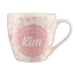 Cosy Floral Pink Ceramic Personalised Mug Assorted Styles Mugs Mulberry Studios Kim  