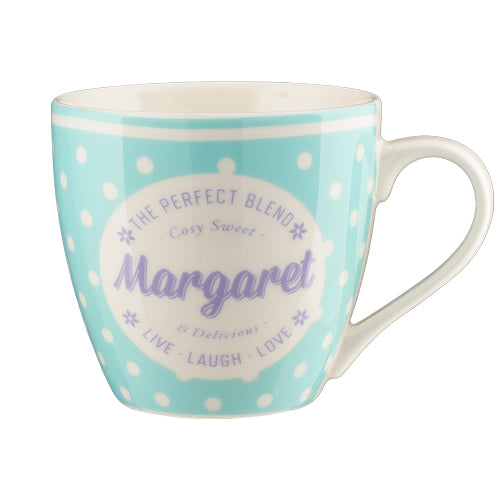 Cosy Spotty Ceramic Personalised Mug Assorted Styles Mugs Mulberry Studios Margaret  