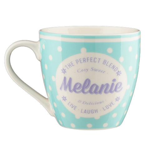 Cosy Spotty Ceramic Personalised Mug Assorted Styles Mugs Mulberry Studios   