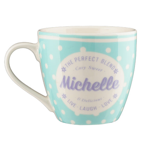 Cosy Spotty Ceramic Personalised Mug Assorted Styles Mugs Mulberry Studios   