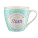 Cosy Spotty Ceramic Personalised Mug Assorted Styles Mugs Mulberry Studios Sam  