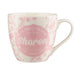 Cosy Floral Pink Ceramic Personalised Mug Assorted Styles Mugs Mulberry Studios Sharon  