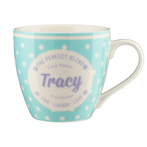 Cosy Spotty Ceramic Personalised Mug Assorted Styles Mugs Mulberry Studios Tracy  