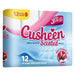 Cusheen Cherry Scented 3-Ply Toilet Roll 12 rolls Toilet Roll & Wipes Cusheen   
