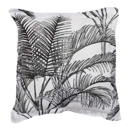 Silentnight Sustainable Cotton Palm Print Cushion 45cm x 45cm Cushions Silentnight   