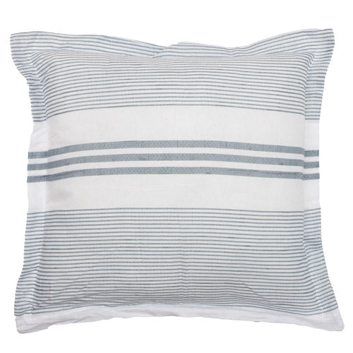 Silentnight Sustainable Stripe Print Cushion 45cm x 45cm Cushions Silentnight   