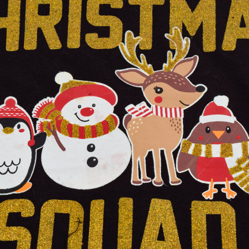 Girls Christmas Squad T-shirt Assorted Sizes christmas FabFinds   