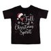 Ladies Full Of Christmas Spirit T-shirt Assorted Sizes christmas FabFinds S/M  
