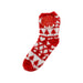 Ladies Christmas Fair Isle Snuggle Socks One Size Socks & Snuggle Socks FabFinds   