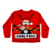 Boys Red Cool Yule Christmas Jumper Assorted Sizes Jumpers FabFinds 5-6 yrs  