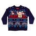 Boys Navy Gaming Christmas Jumper Assorted Sizes christmas FabFinds   