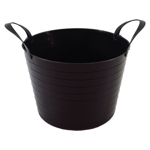 Plastic Black Flexi Tub 14 Litre Gardening Accessories FabFinds   