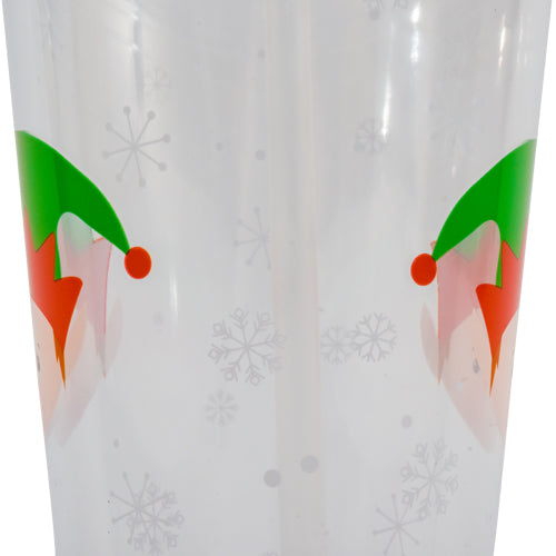 Christmas Character Tumbler Cup With Straw Assorted Styles Kitchen Accessories FabFinds   