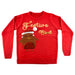 Ladies Red Festive Bird Christmas Jumper Assorted Sizes christmas FabFinds Small  