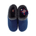 Men's Memory Foam Navy Fleece Slippers Assorted Sizes Slippers FabFinds 6-7  
